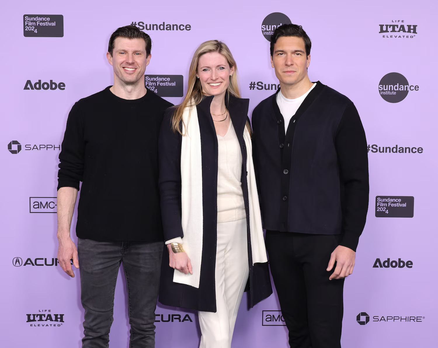 In this Jan. 21, 2024, file photo, Matthew Reeve, Alexandra Reeve Givens and William Reeve attend the "Super/Man: The Christopher Reeve Story" Premiere during the 2024 Sundance Film Festival at The Ray Theatre in Park City, Utah.Michael Loccisano/Getty Images, FILE