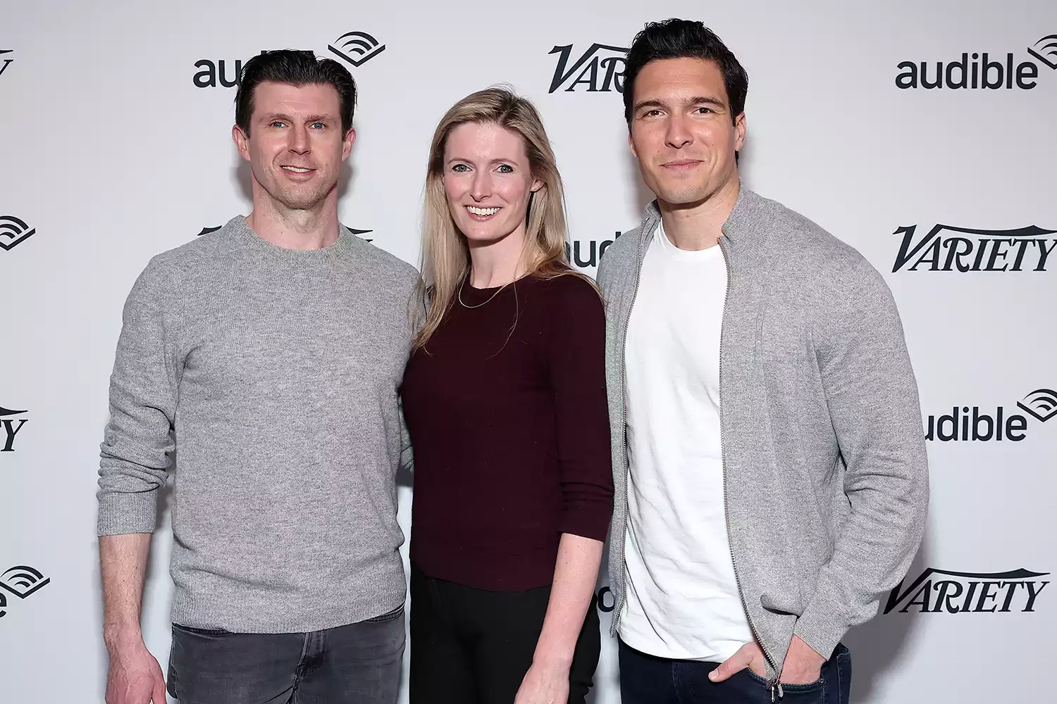 Matthew Reeve, Alexandra Reeve Givens and Will Reeve at the Variety Sundance Studio, Presented by Audible on January 20, 2024 in Park City, Utah. Photo: John Salangsang/Variety/Getty