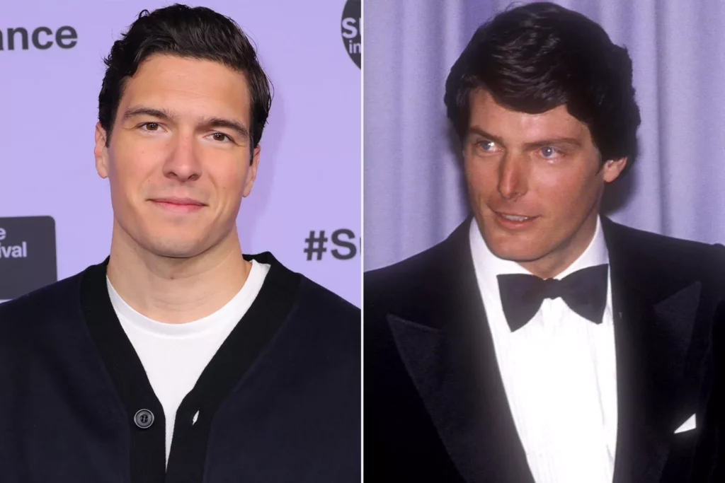 Will Reeve (left) and Christopher Reeve.